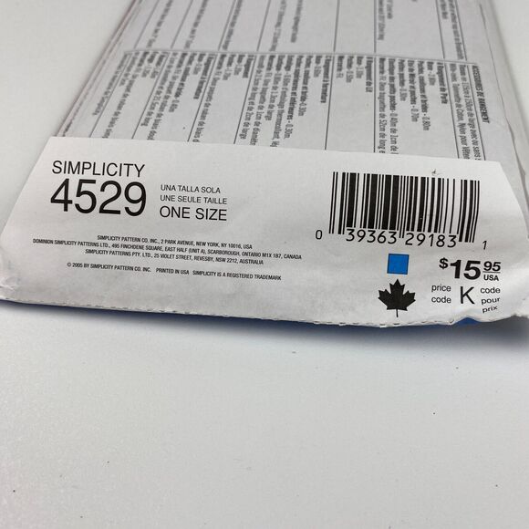 Simplicity 4529 Home Decorating Simply Teen Organizers Sewing Patterns UNCUT FF - Picture 6 of 9